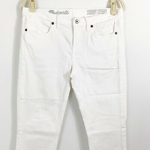 Madewell Denim - Madewell Skinny Skinny White Jeans